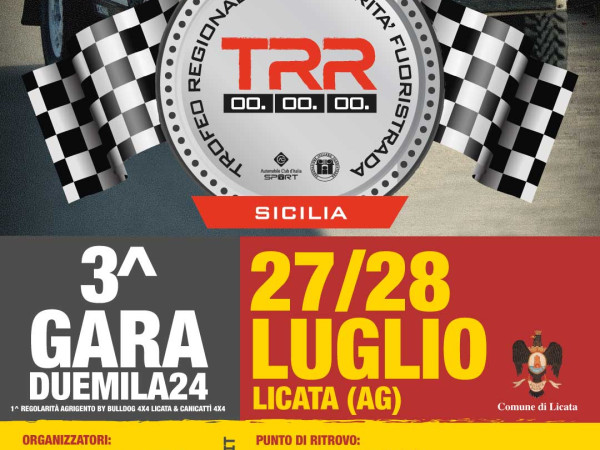 3^ Gara TRR Sicilia 2024