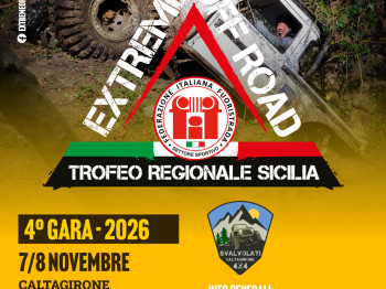 4ª gara 2026 Extreme Offroad – Trofeo Regionale Sicilia