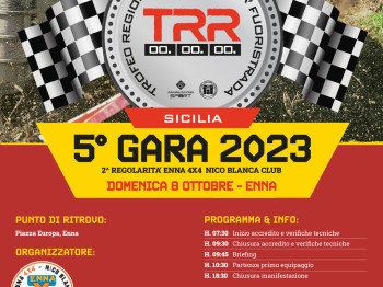 5° gara TRR Sicilia 2023