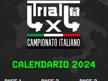 Calendario Campionato Italiano Trial 4x4 2024